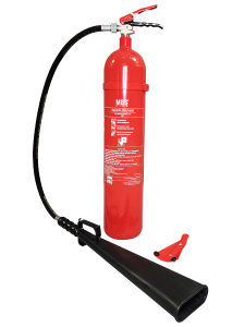 2x MBS-FIRE (MBK) 5kg CO2 Kohlendioxid Feuerlöscher